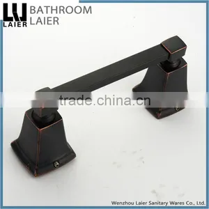 12133b China Supplier Zinc American Style Black Bathroom Equipments Toilet Roll Holder thumbnail-4