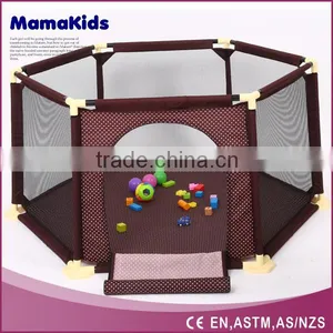 Compact Fold and Travel Bag With Strap Baby Folding Playpen New Design Play Fence thumbnail-1