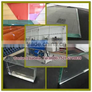 PLC Control Glass Miter Edging Machine / Glass Edge Bevel Machine (RTJM93P) thumbnail-1