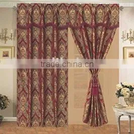 Jacquard Curtain With Lining thumbnail-1