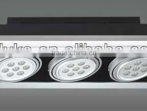 2014 New Modern High Power Grille LED Ceiling Light in Square Shape thumbnail-1