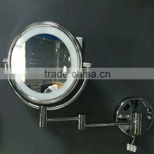 Double Side Cosmetic Mirror Makeup Mirror With LED Light thumbnail-2