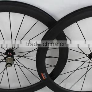 50mm Bicycle Wheels 700C Carbon Road Bike Wheelset Carbon Bicycle Wheels thumbnail-1