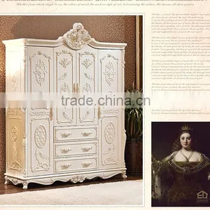 2016 European Style Luxury Wardrobe Closet Italian Closet Wooden thumbnail-1