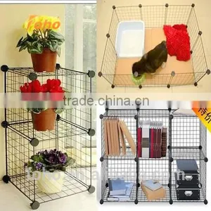 Modern 3cube Metal Flowers Standing Display Rack FH-AL0013W thumbnail-5