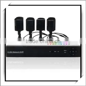 800TVL 4CH IR LED Security Long Range Wireless CCTV Camera System thumbnail-1