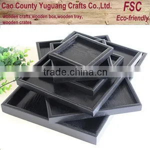Restaurant Wooden Different Style Serving Trays Sets thumbnail-1
