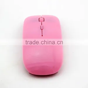 5 Colors Ultra-thin Wireless Mouse 2.4 GHZ Usb Mouse Flat Optical Mouse thumbnail-5