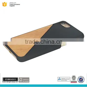 Fashion Design New Wooden Phone Case for Iphone 7 Leather Case thumbnail-4
