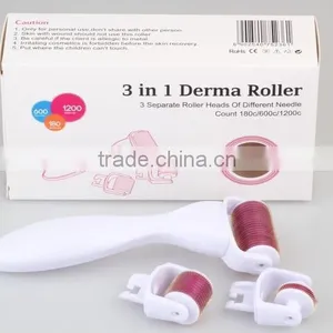 (OEM Manufacturer Wholesale) 180, 600, 1200 Microneedle Roller/ Titanium Derma Roller System thumbnail-3