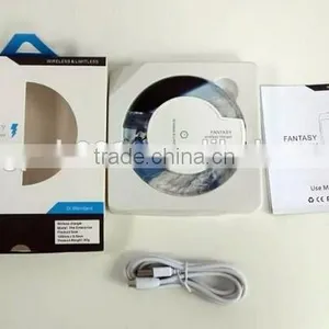 OEM ORDER WELCOME QI WIRELESS CHARGER PAD STAND QI WIRELESS CHARGER PAD WITH LCD LIGHT FOR GALAXY S7 EDGE TRANSMITTER thumbnail-6