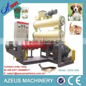 AZS Good Quality Cat/dog/ Animal Food Usage Feed Extruder Fish Feed Pellet Granulator thumbnail-1