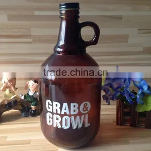 Amber Beer Glass Bottle With Customer Logo thumbnail-1