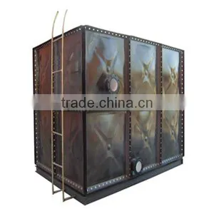 Enameled Pressed Steel Water Storage Tank in High Quality thumbnail-1