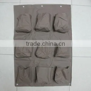 Flower Planter Hanging Planter Bags Planter Bag With 9 Pockets thumbnail-1
