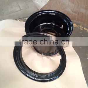 Small Tube Forklift Steel Wheel Rim 12inch With Stength Material thumbnail-3