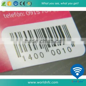 PVC Scratch Card / PVC Card With QR Code or Barcode thumbnail-1