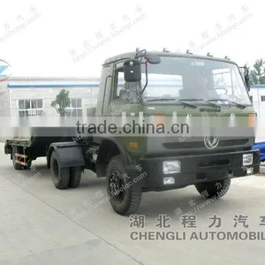 China Single Axle Flat Bed Semi Trailer Sale thumbnail-1