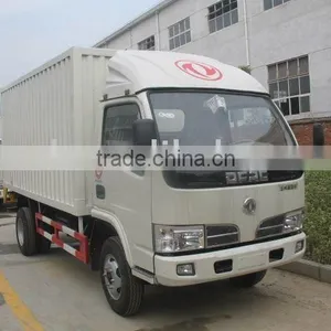 Dongfeng 4x2 Small Van Cargo Truck, Container Cargo Truck thumbnail-1
