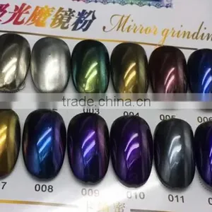 Metallic Mirror Effect Powder for Nail Polish thumbnail-1