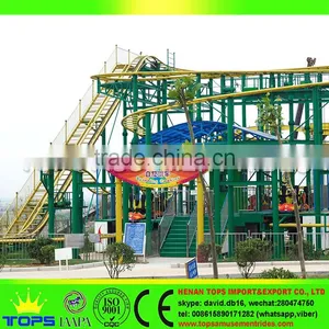 Thrilling Amusement Track Ride Roller Type Spinning Coaster thumbnail-3