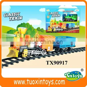 Cartoon Train, Battery-operated Toy, Scrap Train Rail thumbnail-1