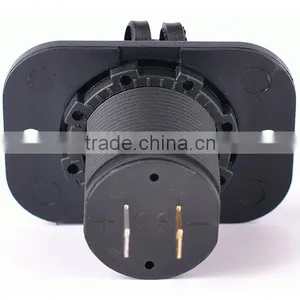 Car Waterproof Dual USB Socket With Mounting Panel thumbnail-5