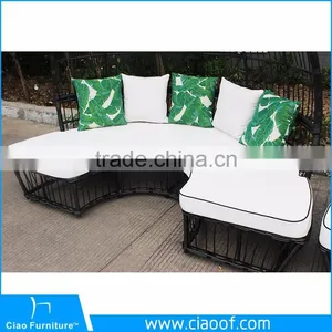 Best Selling Rattan Garden Daybed With Canopy thumbnail-6