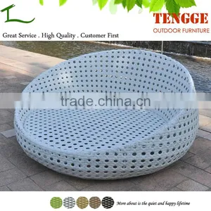 YH-8169 Rattan Wicker Sun Lounger Outdoor Rattan Sunbed thumbnail-5