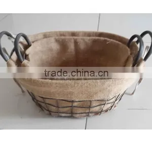 Jiayu High-quality Decorative Fabric Bread Basket With Handmade for Storage thumbnail-1