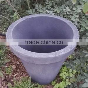 Light Foam Cement Urn Flower Planter Container thumbnail-5