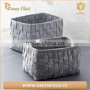 Durable and Eco-friendly Felt Storage Basket thumbnail-1