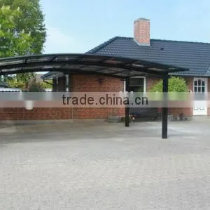 Hot Sale Alumnium Double Carport for Two Cars thumbnail-1