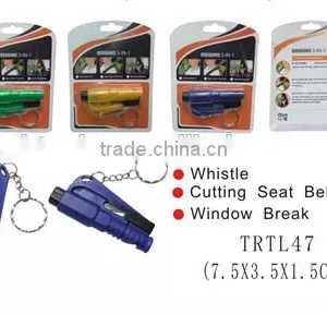 3 in 1 Body Guard With Whistle & Seat Belt Knife and Window Break thumbnail-1