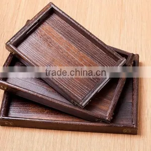 Retro High Grade Wood Different Size Serving Tray thumbnail-2
