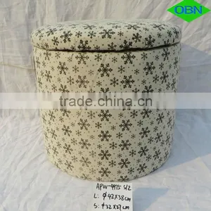 High Quality Wood Storage Stool thumbnail-1