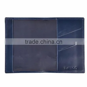 Wholesale Custom Passport Cover Holder Genuine Leather Rfid Passport Holder thumbnail-4