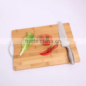 Bamboo Cutting Board With Handle Cutting Board Kitchen Wholesale Cutting Boards Wood Chopping Block thumbnail-1