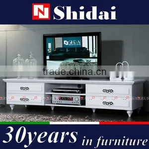 Living Room Furniture Led tv Stand, High End tv Stand, European Style tv Stands E-133 thumbnail-1