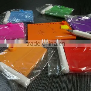 Silicone Memo Pad Written by Ball Pens and Markers thumbnail-1