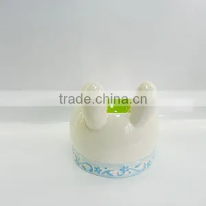 Mini-animal Ceramic Pet Bowl thumbnail-2