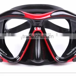 Hot CE Approval 2016 Hot Sale Water Sports Training Snorkeling Equipment Anti-Fog Silicone Scuba Diving Mask Snorke thumbnail-6