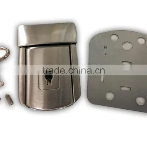Metal Tuck Lock, Zinc Alloy Tuck Lock With Keys, Security Lock for Cases thumbnail-1