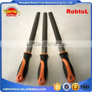 8" Steel File Rasp Bastard Cut Flat Half Round Curved Square Triangle Semicircle thumbnail-6