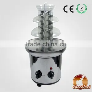 CHOCOLAZI ANT-8040 Auger 3 Tiers Stainless Steel Home Machine Domestic Chocolate Fountain thumbnail-1