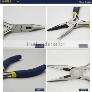 4.5" Mini Long Nose Plier Needle Nose Pliers thumbnail-4