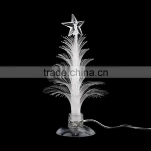 USB Changeable Color Led Fiber Optic Artificial Christmas Tree Decoration Xmas Decoration thumbnail-6
