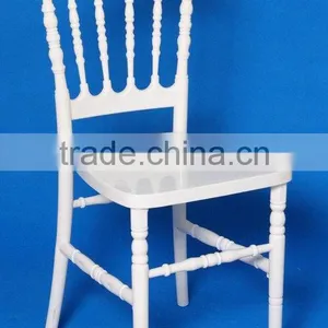Wholesale Clear Resin Wedding Party Renal Crystal Tiffany Chair thumbnail-5