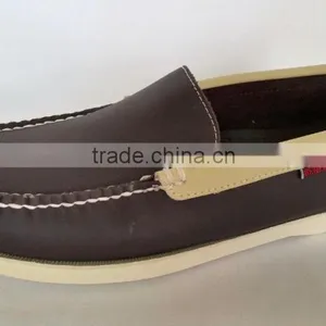 Classic Men's Handsewn Boat Shoes Loafer Shoes Slip on Shoes thumbnail-5