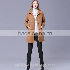 2016 Fashion Design Elegant Long Sleeve Outwear Winter Coats For Women thumbnail-5